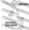 NISSA 562433JA0A Stabiliser Mounting